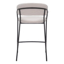  Zuo Josephine 109671 Counter Stool - Cream IMAGE 4