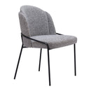  Zuo Jambi 109964 Dining Chair - Black & White IMAGE 6