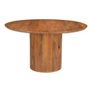  Zuo Izola 109856 Dining Table - Brown IMAGE 2
