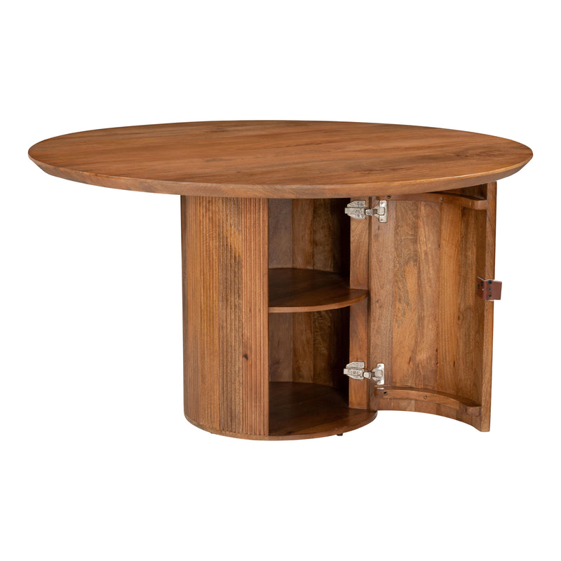  Zuo Izola 109856 Dining Table - Brown IMAGE 4