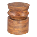  Zuo Kollam 109773 Side Table - Brown IMAGE 3