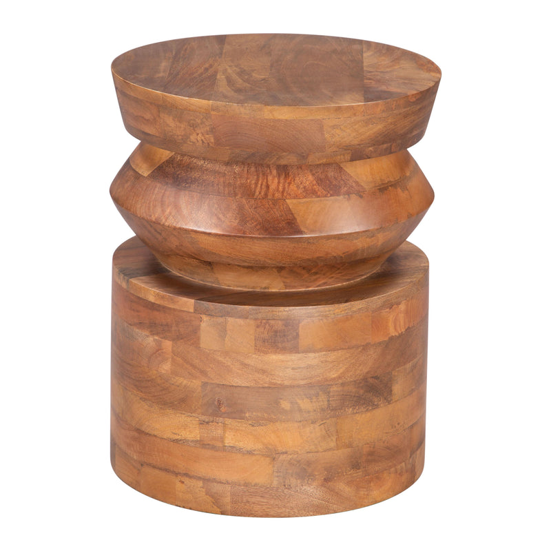  Zuo Kollam 109773 Side Table - Brown IMAGE 3