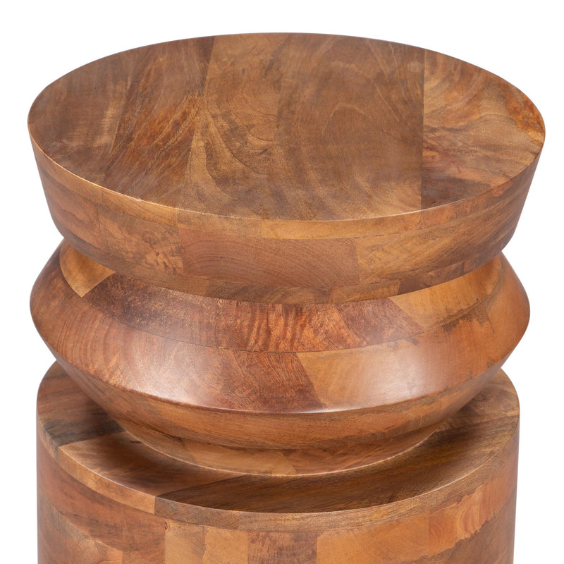  Zuo Kollam 109773 Side Table - Brown IMAGE 4