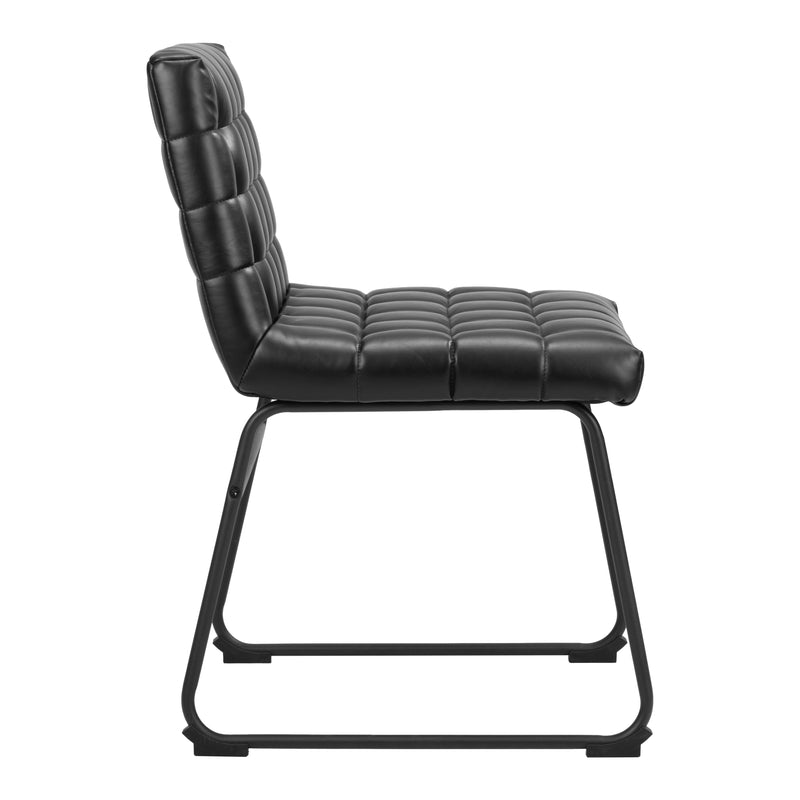  Zuo Pago 110067 Dining Chair - Black IMAGE 2