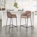  Zuo Marcel 109666 Counter Stool - Brown IMAGE 7