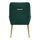  Zuo Maxine 109716 Dining Chair - Green & Gold IMAGE 4