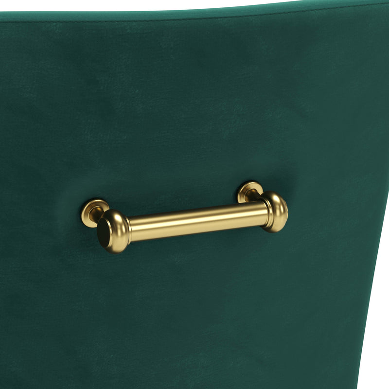  Zuo Maxine 109716 Dining Chair - Green & Gold IMAGE 7
