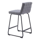 Zuo Pago 110071 Counter Stool - Grey IMAGE 5