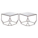  Zuo Arzon 109835 Coffee Table Set - Bronze IMAGE 3