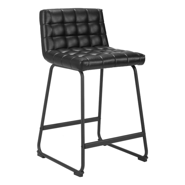 Zuo Pago 110068 Counter Stool - Black IMAGE 1