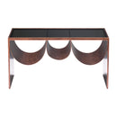  Zuo Aveiro 109841 Coffee Table - Copper & Black IMAGE 3