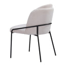  Zuo Jambi 109965 Dining Chair - Ivory IMAGE 5