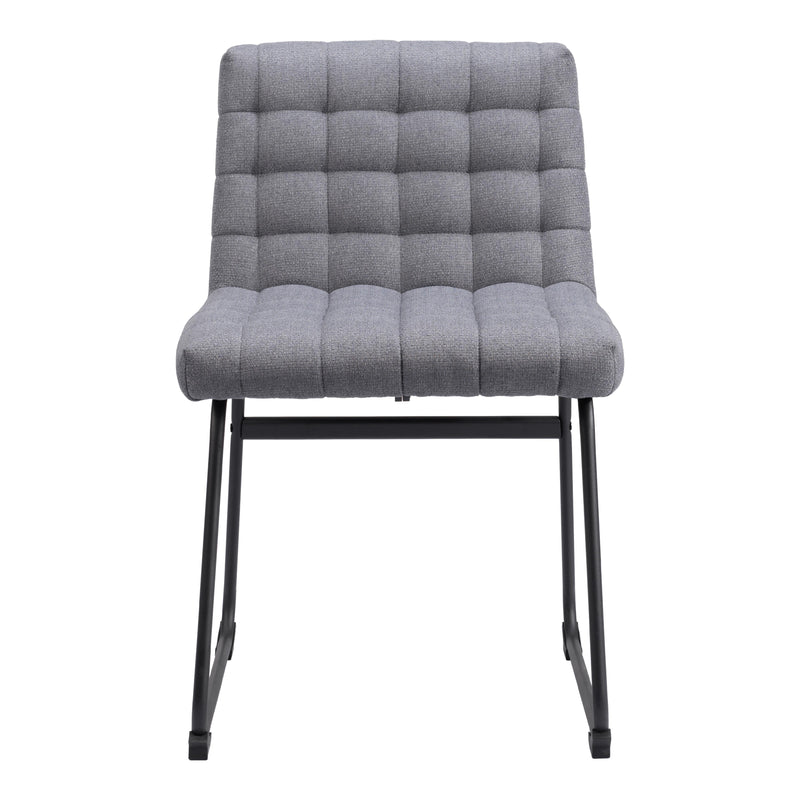  Zuo Pago 110070 Dining Chair - Grey IMAGE 3