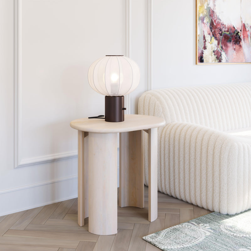  Zuo Risan 109923 Side Table - Natural IMAGE 7
