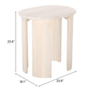  Zuo Risan 109923 Side Table - Natural IMAGE 8