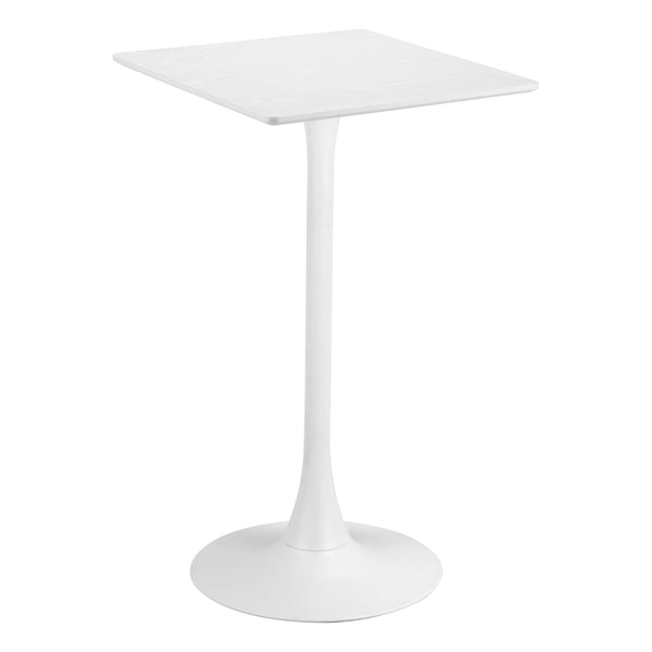  Zuo Valleta 109831 Bar Table - White IMAGE 1