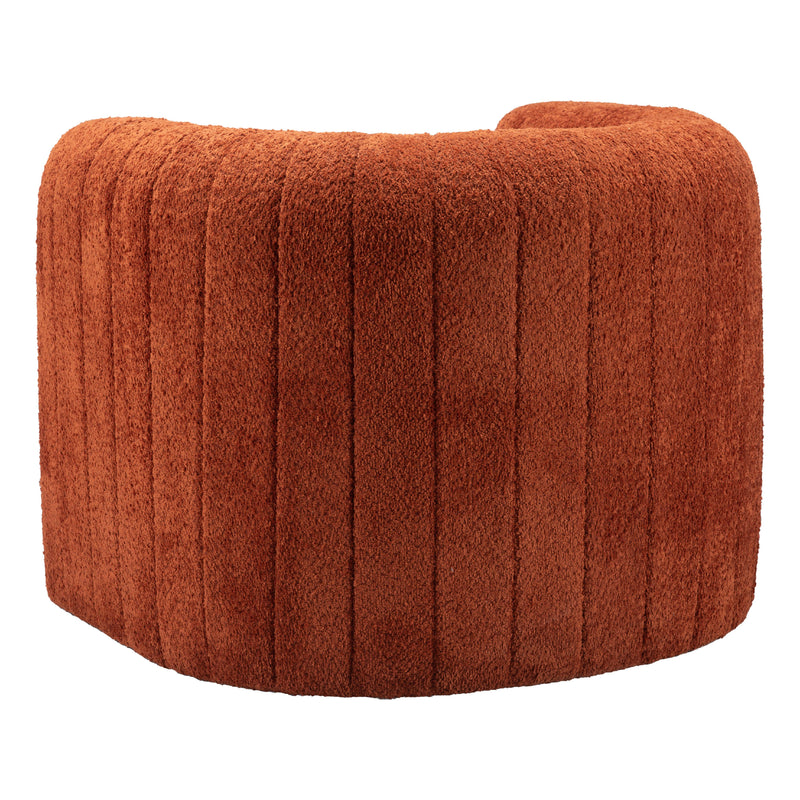  Zuo Viana 110029 Accent Chair - Burnt Orange IMAGE 5