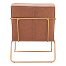  Zuo Dallas 109520 Accent Chair - Vintage Brown IMAGE 4