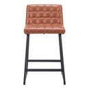 Zuo Pago 109949 Counter Stool - Brown IMAGE 3