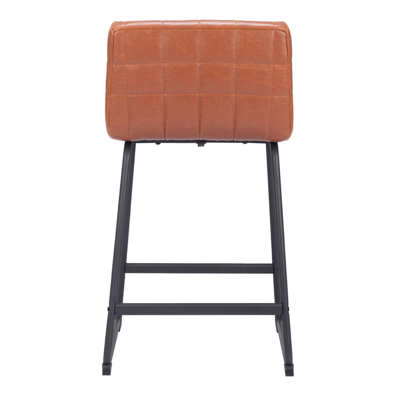  Zuo Pago 109949 Counter Stool - Brown IMAGE 4