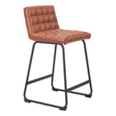  Zuo Pago 109949 Counter Stool - Brown IMAGE 6