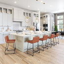  Zuo Pago 109949 Counter Stool - Brown IMAGE 9