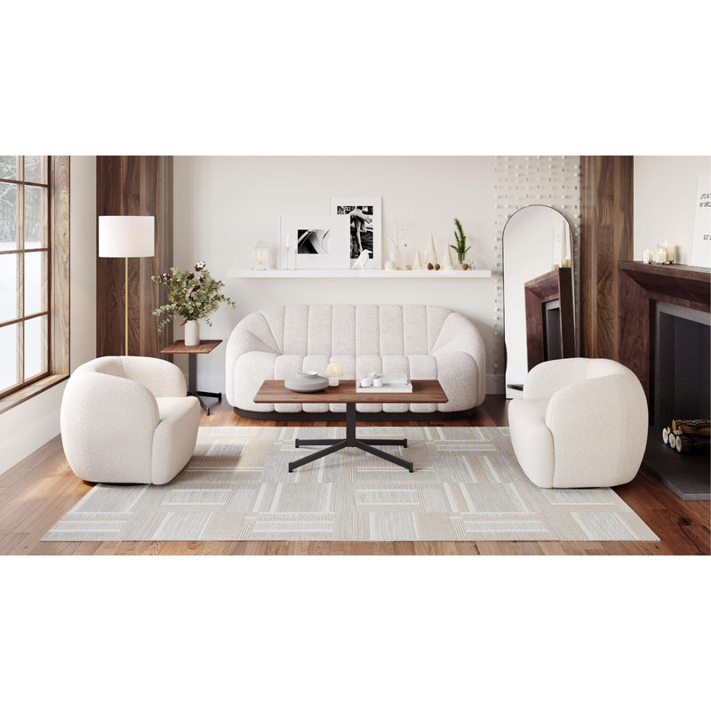  Zuo Govan 109958 Swivel Chair - Brown IMAGE 10