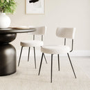  Zuo Blanca 109738 Dining Chair - Ivory IMAGE 8