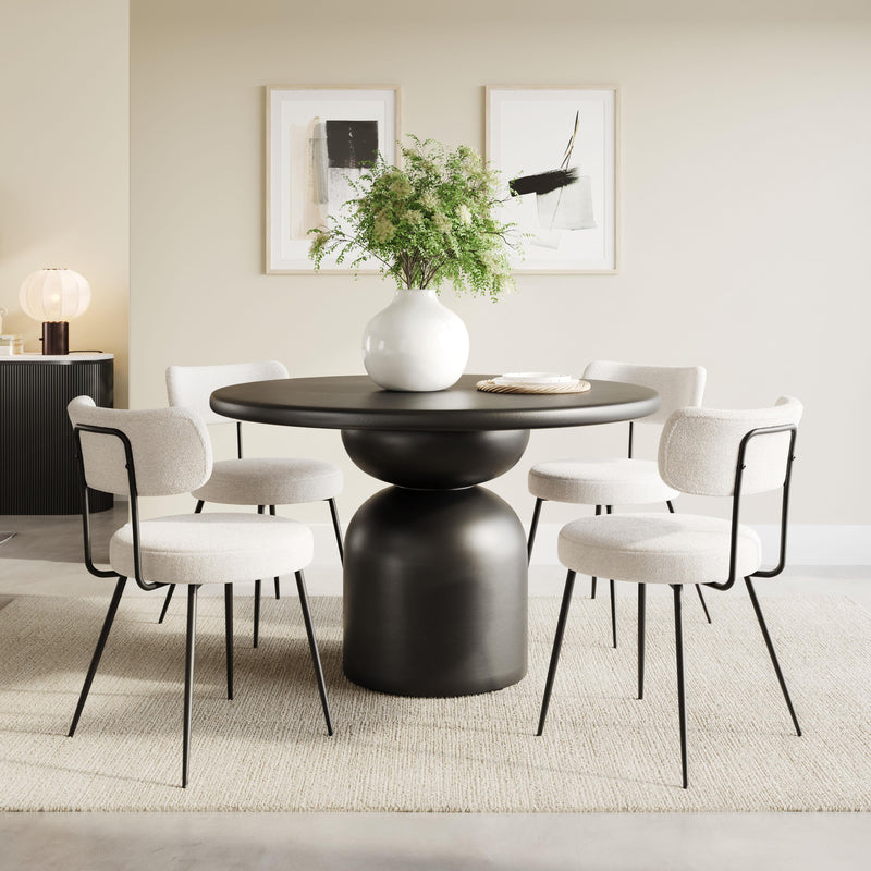  Zuo Blanca 109738 Dining Chair - Ivory IMAGE 9