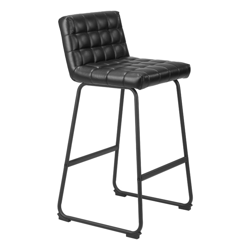  Zuo Pago 110069 Barstool - Black IMAGE 6