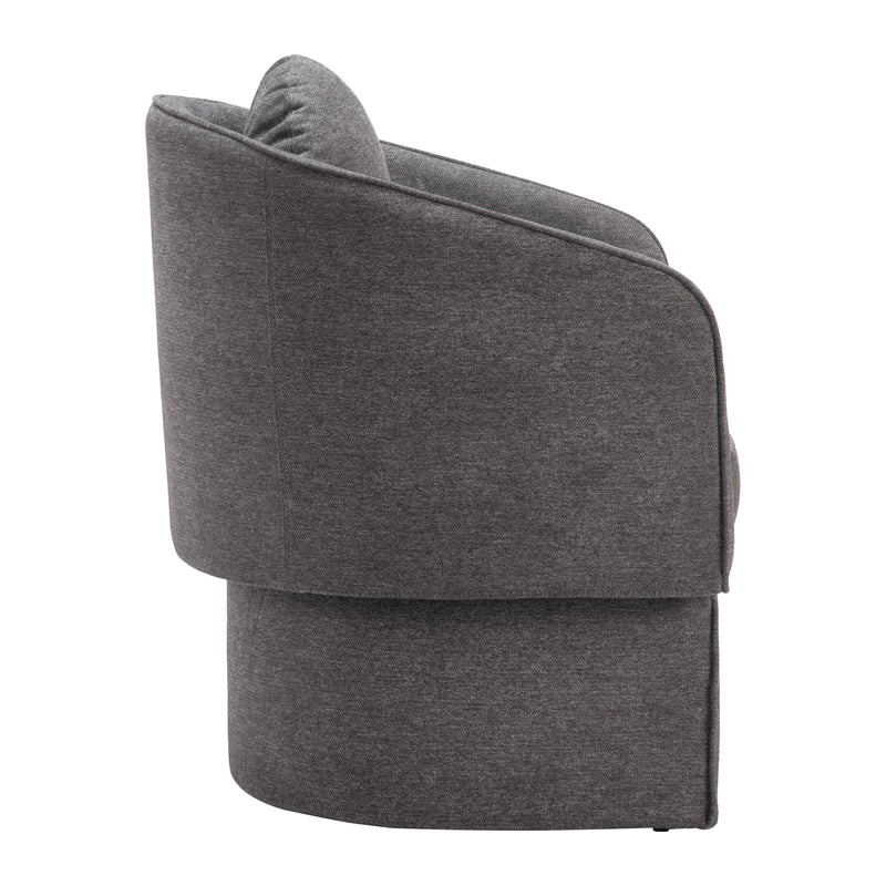  Zuo Olya 110014 Accent Chair - Truffle Grey IMAGE 2