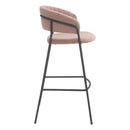  Zuo Josephine 109674 Barstool - Brown IMAGE 2