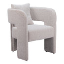  Zuo Melilla 109990 Dining Chair - Misty Grey IMAGE 1