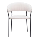  Zuo Josephine 109669 Dining Chair - Cream IMAGE 3