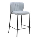  Zuo Linz 109781 Counter Stool - Grey IMAGE 6