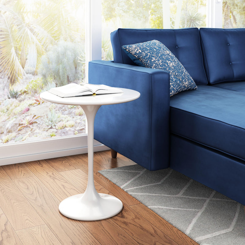  Zuo Wilco 109929 Side Table - White IMAGE 5