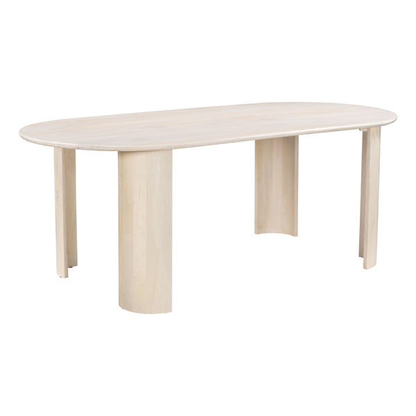  Zuo Risan 109857 Dining Table - Natural IMAGE 1