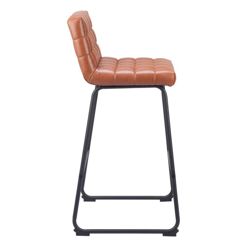  Zuo Pago 109950 Barstool - Brown IMAGE 2