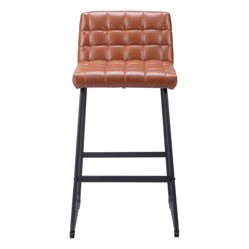  Zuo Pago 109950 Barstool - Brown IMAGE 3