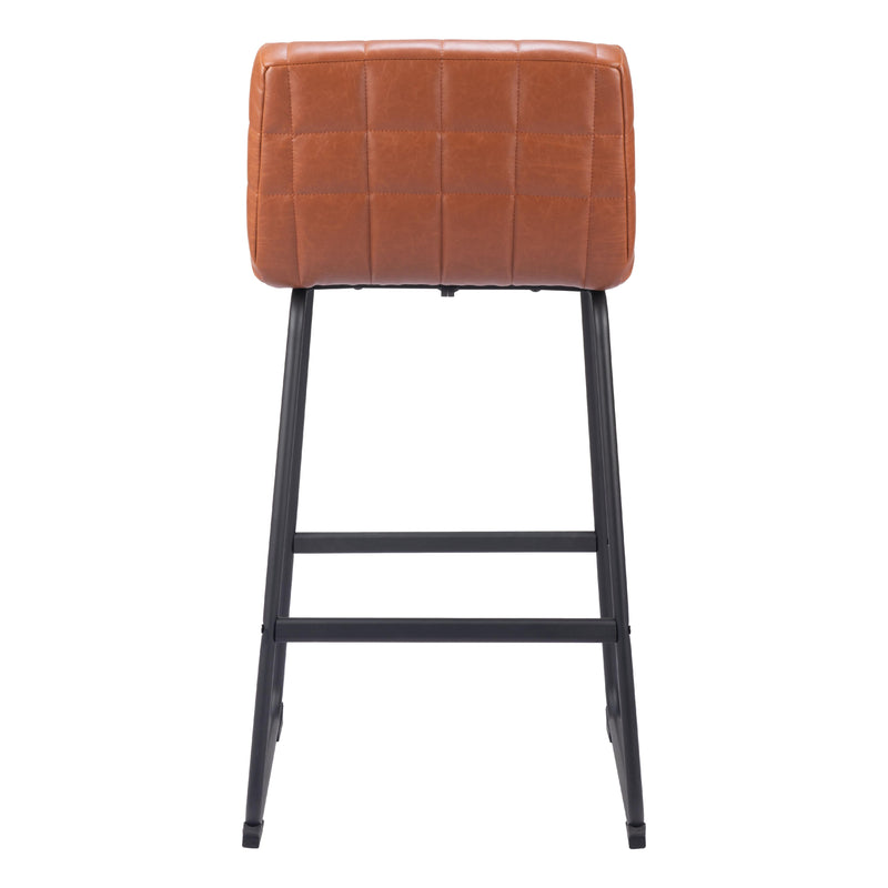  Zuo Pago 109950 Barstool - Brown IMAGE 4