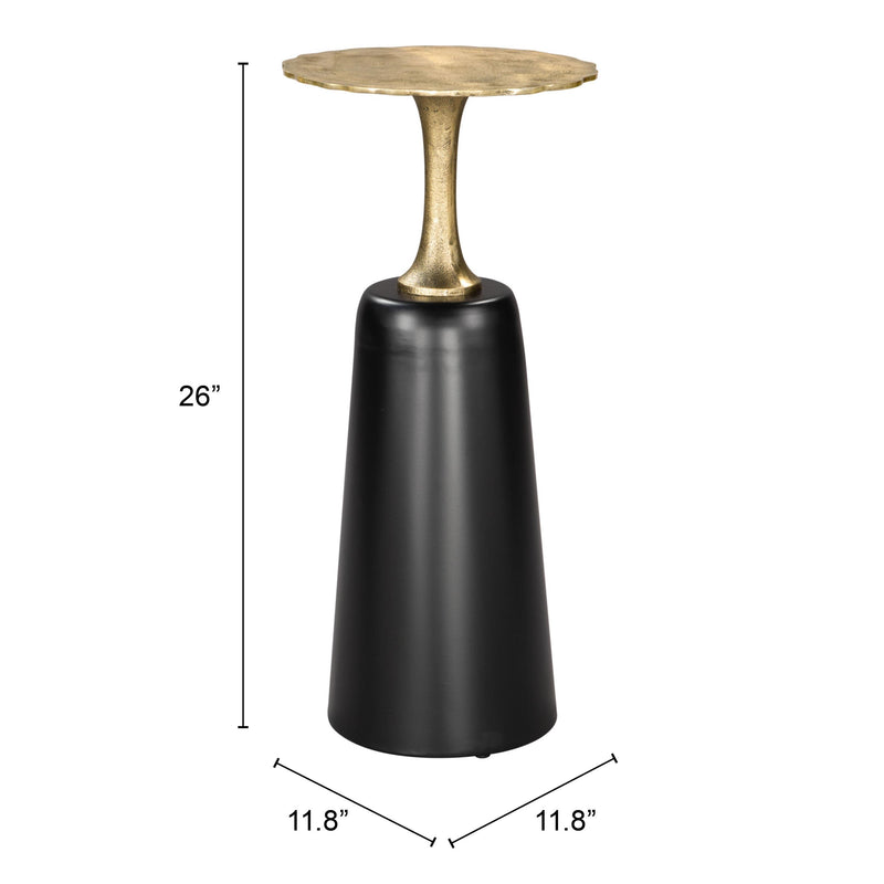  Zuo Chenai 109766 Drink Table - Black IMAGE 7
