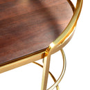  Zuo Antalya 109778 Bar Cart - Multicolor IMAGE 7