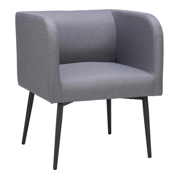  Zuo Horbat 110064 Dining Chair - Grey IMAGE 1