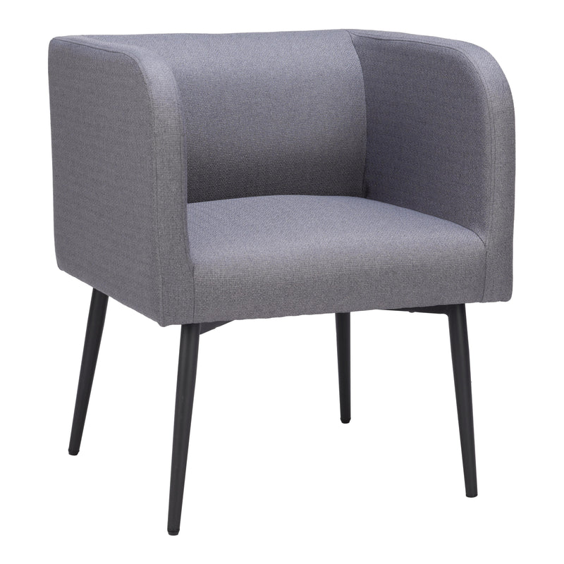  Zuo Horbat 110064 Dining Chair - Grey IMAGE 1