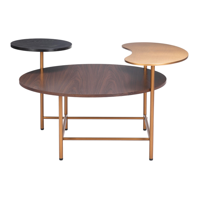  Zuo Viken 109840 Coffee Table - Multicolor IMAGE 2