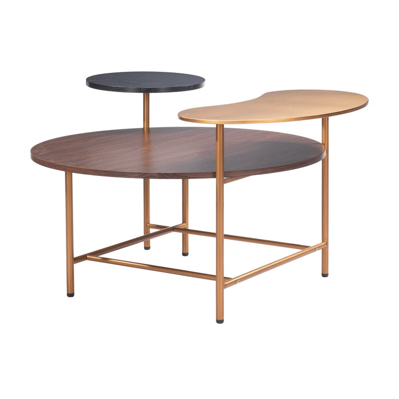 Zuo Viken 109840 Coffee Table - Multicolor IMAGE 5