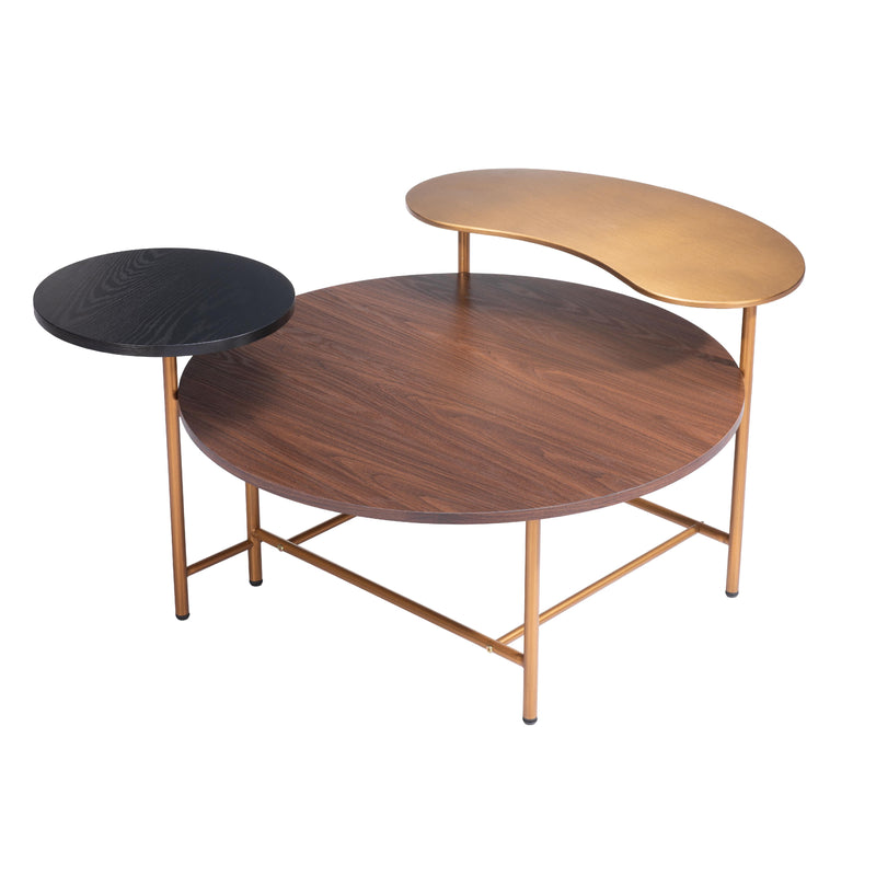  Zuo Viken 109840 Coffee Table - Multicolor IMAGE 6