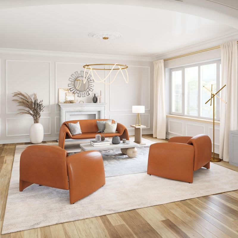  Zuo Horten 110027 Sofa - Brown IMAGE 9