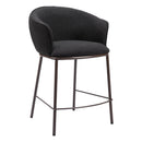  Zuo Essen 109809 Counter Stool - Black & Bronze IMAGE 1