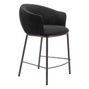  Zuo Essen 109809 Counter Stool - Black & Bronze IMAGE 6